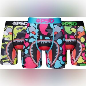 ⭐️NEW⭐️ MENS PSD WARFACE BRIGHT 3 PACK